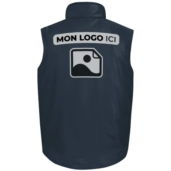 Bodywarmer Expert Pro personnalisé Bleu Marine
