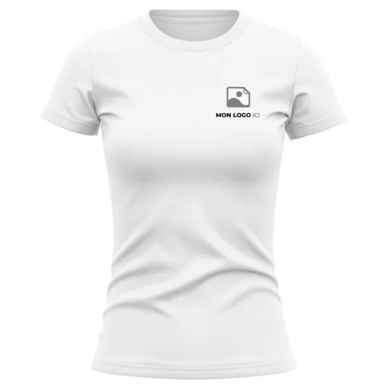 T-Shirt Femme PREMIUM personnalisé Blanc