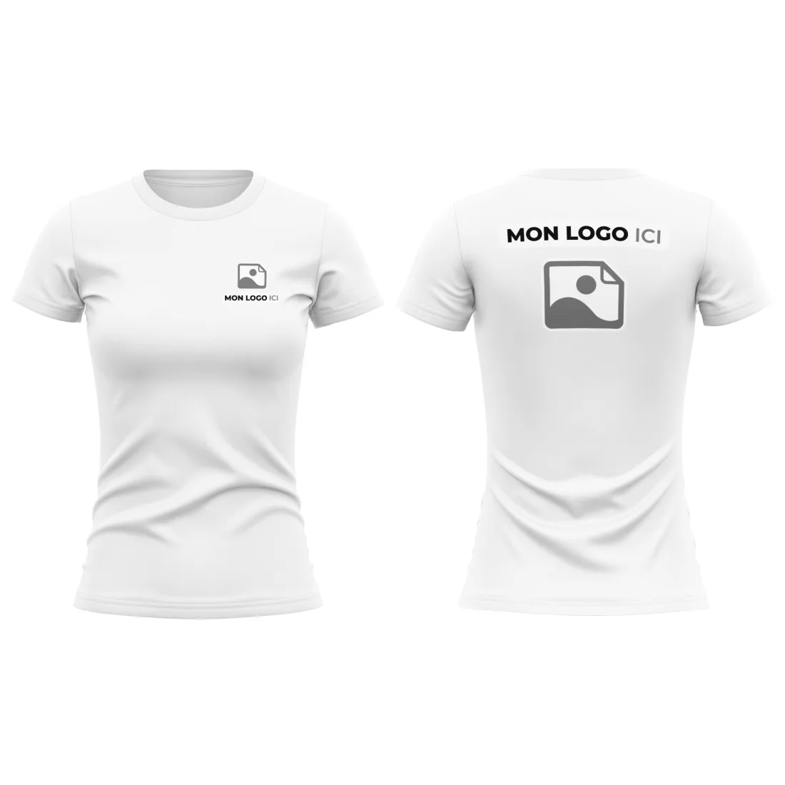 T-Shirt Femme PREMIUM personnalisé Blanc
