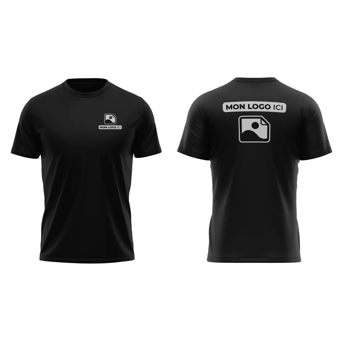 T-Shirt Homme personnalisé Noir